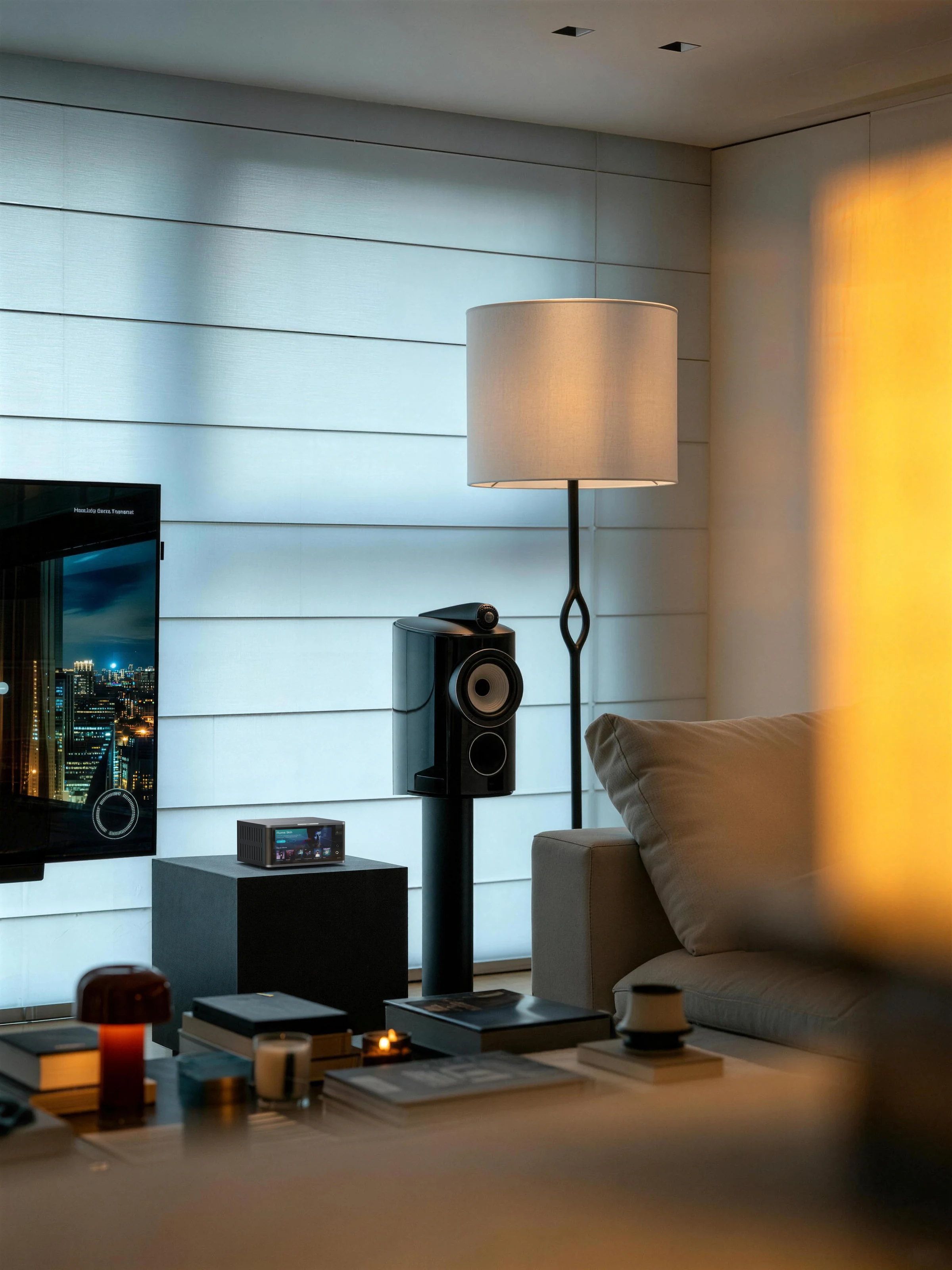 AIO70 in a full-scale high-fidelity listening room