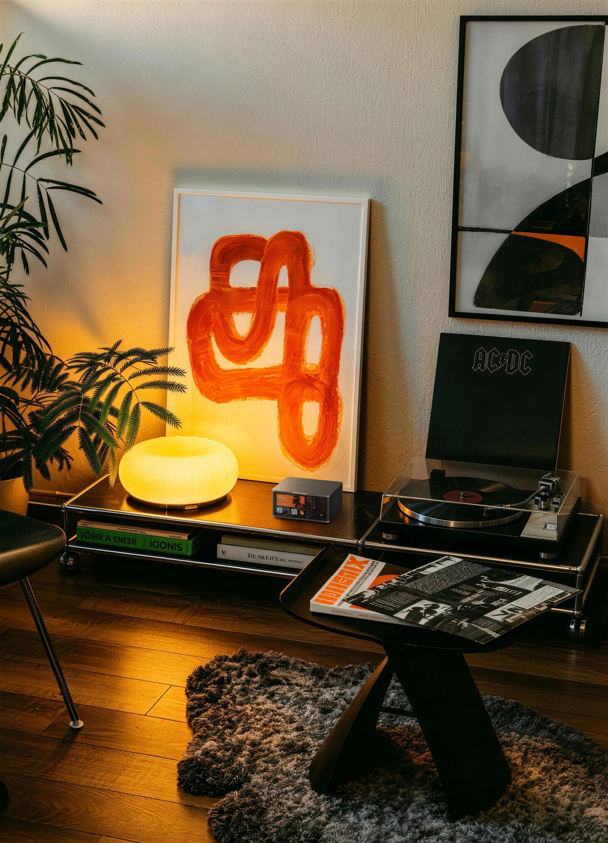 AIO70 in a warm personal listening space