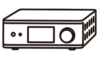Aluminum amplifier chassis icon