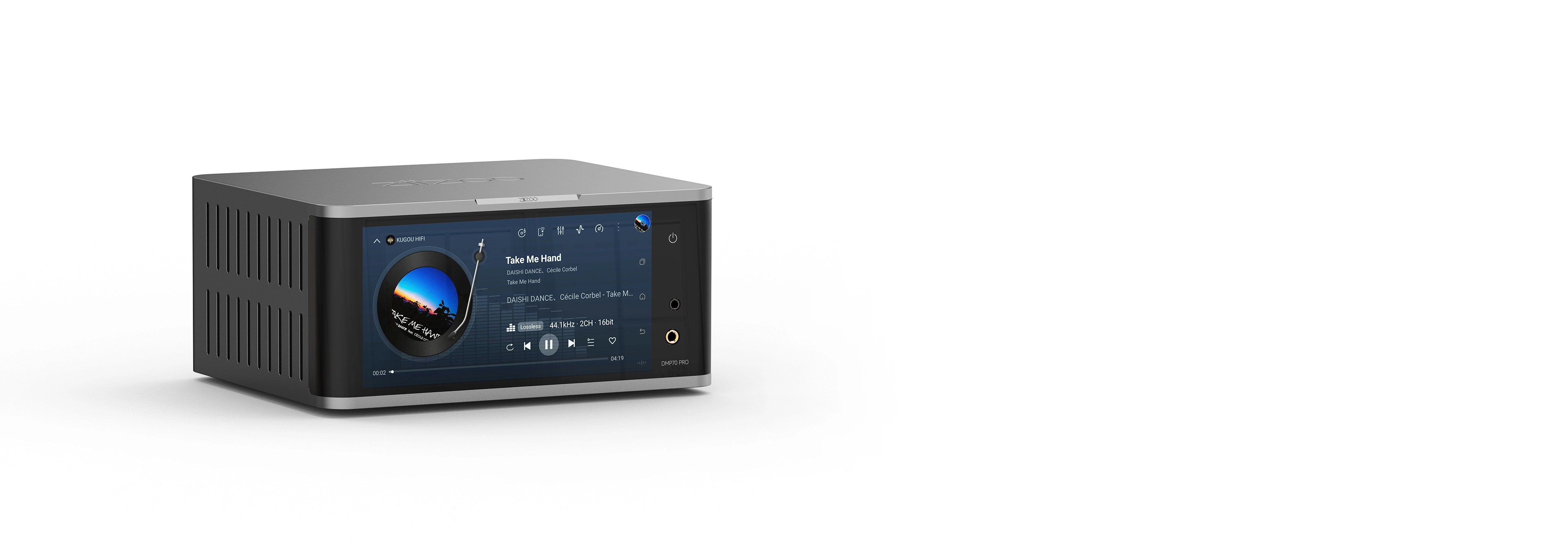 DMP70 PRO high-resolution digital music player