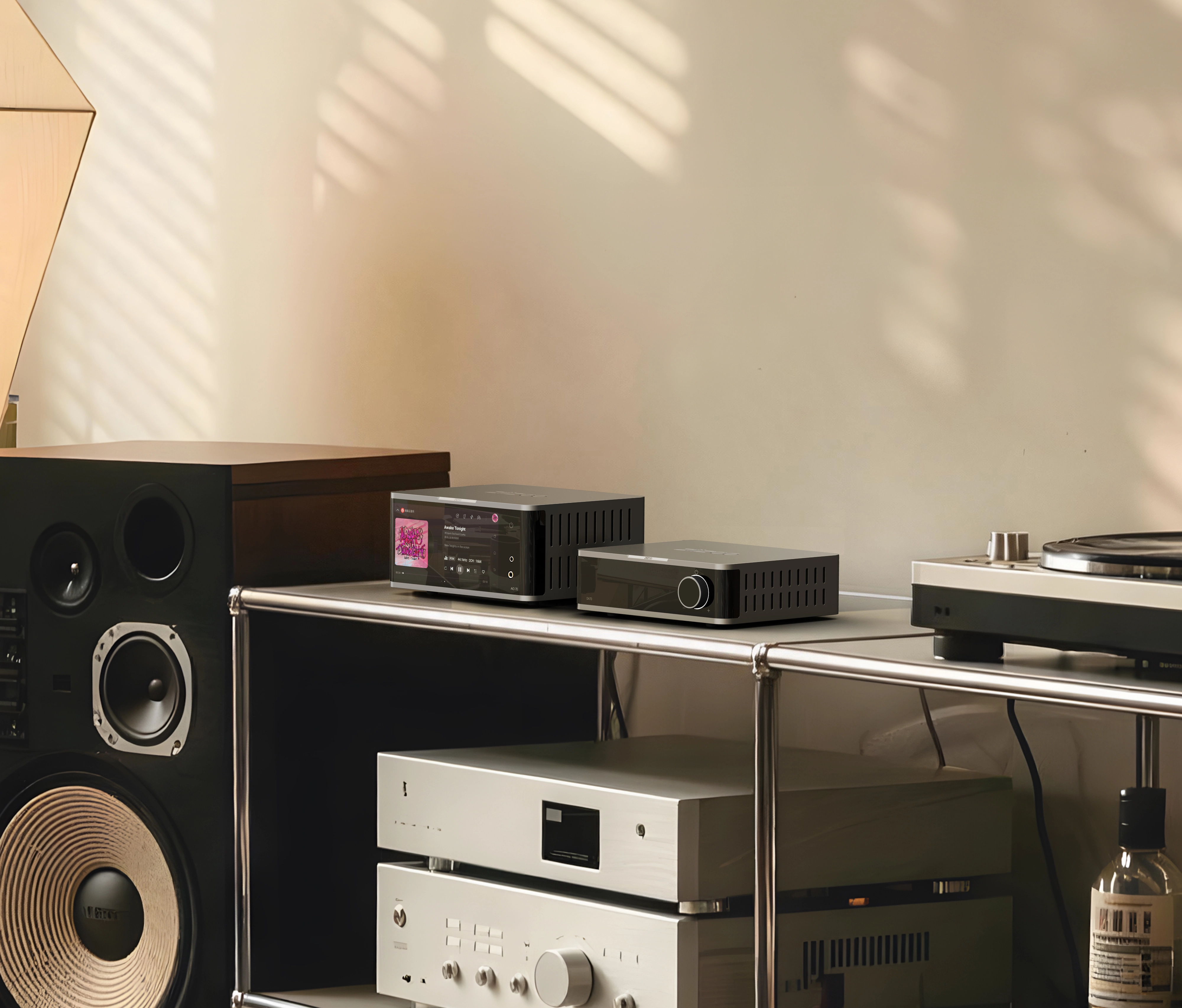 ZiiZOO desktop audio products in a high-fidelity listening system